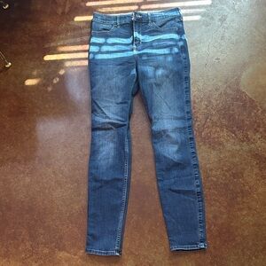 Abercrombie Kids 13/14 Dark Blue Skinny Jeans
